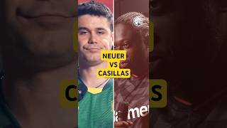 NEUER is BETTER than CASILLAS amp BUFFON 👉 AGREE shorts football soccer biasfc debate [upl. by Yahsel]