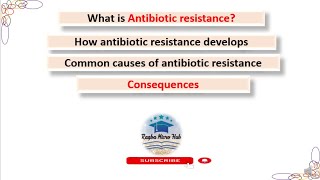 Antibiotic resistance how it develop its causes and consequence antibioticresistancelaboratory [upl. by Liuqa]