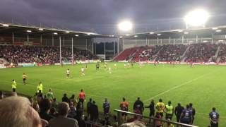 St Helens vs Salford last minute drop goal winner [upl. by Samuela]