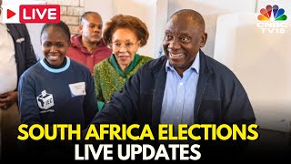 South Africa Elections LIVE Will ANC Lose Majority Vote Africans Vote in Crucial Elections  N18G [upl. by Vasilek116]