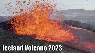 Iceland Volcano 2023 July 27 [upl. by Gough]