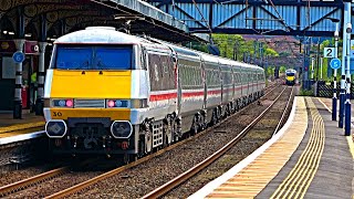 Trains at Grantham Station ECML  110924 [upl. by Hannej]