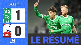 Saint Etienne  Lille  10  Le Résumé  Ligue 1 202425 [upl. by Ita881]