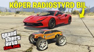 GTA ONLINE  KÖPER VÅR FÖRSTA RADIOSTYRDA BIL FÖR ATT TJÄNA PENGAR [upl. by Aicertap309]