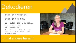 Dekodieren mal anders herum [upl. by Enellek]