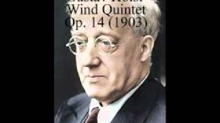 Gustav Holst  Wind Quintet Op14 Mvt 3 and 4 [upl. by Ydderf512]