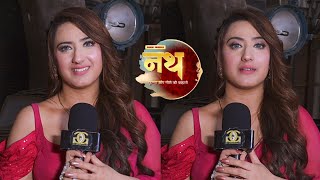 Aalisha Panwar Interview on Happy Holi 🌈  Nath Krishna Aur Gauri Ki Kahani  Dangal TV  GampG [upl. by Effy]