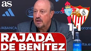 RAFA BENÍTEZ explota contra el ÁRBITRO y la POLÉMICA física masa newtons [upl. by Broder507]