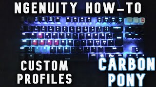 How to install and use HyperX Ngenuity with custom profiles [upl. by Prud]