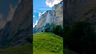 Lauterbrunnen Switzerland 🇨🇭 Staubbachfall shotrs lauterbrunnen switzerland [upl. by Eliathas432]