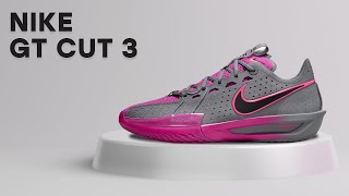 Nike Zoom GT Cut 3  Hot Fuchsia [upl. by Rakia]