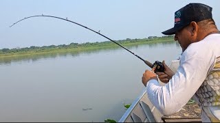 Não acreditava que tinha muito peixe nesse rio Pescaria no Pantanal [upl. by Brigette]