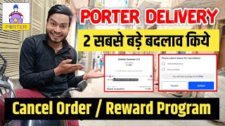 Porter Delivery Partner 2 New big update 🔥  Porter delivery partner Earning 🤑  Porter bike [upl. by Anha781]