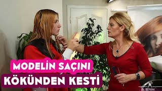 Önce Kavga Etti Sonra Modelinin Saçını Kökünden Kesti [upl. by Coben555]