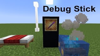 How to Use the Debug Stick in Minecraft 118 [upl. by Bez28]