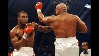 HOLYFIELD v FOREMAN UNDISPUTED TITLES APRIL 19th 1991 LIVE [upl. by Vasiliki436]