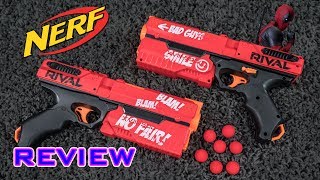 REVIEW Nerf Rival Deadpool Kronos XVIII500  RIVAL PISTOL [upl. by Htir]