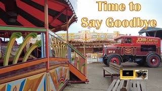 A Final Farewell to Carters Steam Fair Yard open day October 2023 Rides built for the final time [upl. by Adil]