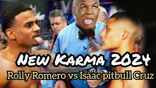 New Karma 2024 Isaac Cruz vs Rolly Romero Championship Battle highlights [upl. by Annig]