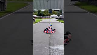 GoKart vs Dominoes Satisfying 🤤 Shorts [upl. by Drusus]