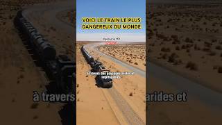 ingénierie dangerous shortvideo shorts train sahara locomotive desert danger machine wow [upl. by Huoh]