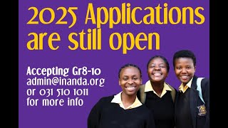 Inanda Seminary  Apply for 2025 wheregirlslearntoshine [upl. by Retloc]