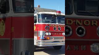 Radnor Fire Company Ex Engine 10 11224 [upl. by Ymerej]