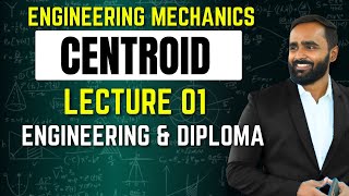 CentroidFIRST YEARENGINEERING MECHANICS1Lecture 01Pradeep Giri Sir [upl. by Nytram]