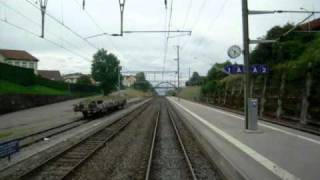 Lokführerstandsfahrt Ostschweiz Re460  IC Dosto [upl. by Hanafee]