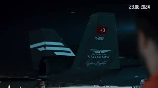 Türkiye Bayraktar KIZILELMA  Prototype 3 ✅ Night Taxi Test [upl. by Danieu]