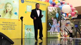 Kodi Lee Tap Dancing at the Festival of Children [upl. by Ecnaret]