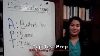 ISEE Reading Comprehension Tips and Review  TopTestPrepcom [upl. by Ahsitneuq25]