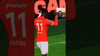 Johan Bakayoko  Dortmunt vs PSV UCL football viral ytshorts fc24 fifa youtubeshorts shorts [upl. by Bala783]