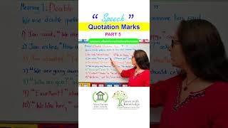 Using Speech Marks  Punctuating Direct Speech  EasyTeaching english writing punctuation speech [upl. by Pillsbury406]