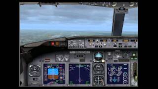 FSX Schulung  Neu wie fliegt man eine automatische Landung mit dem InstrumentenLandesystem ILS [upl. by Rafiq]