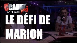 Marion seule face à 4 serpents en direct de son appart   CCauet sur NRJ [upl. by Wadlinger711]