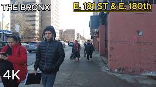 EXPLORING THE BRONX EAST 181 and 180 JEROME to HONEYWELL AVE 01 22 24 [upl. by Yenmor]