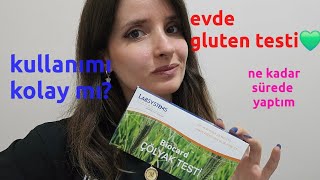 Biocard Çölyak Testini evde yaptım evde gluten testi ne kadar kolay sonuç nasıl çıktı [upl. by Goldstein345]