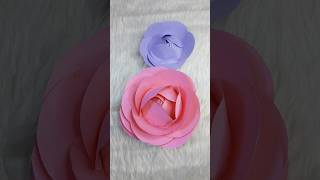 DIY Paper Flower 🌼 diycrafts diy art craft trendingshorts shorts homedecor flowers homemade [upl. by Petuu]