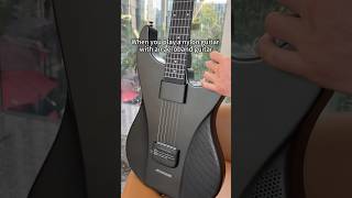 When you play nylon guitar with aeroband guitaraeroband aerobandguitar smartguitar guitar [upl. by Irahs510]