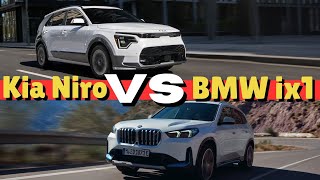 Kia Niro EV advance 2024 VS BMW iX1 xDrive30 M Sport 2024 [upl. by Arman]