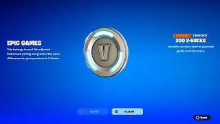 Fortnite has started Refunding players FREE Vbucks [upl. by Damaris160]