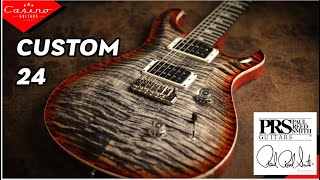 PRS Custom 24 in Charcoal Cherry Burst [upl. by Ragland394]