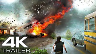 ON FIRE Official Trailer 2023 4K UHD  New Disaster Movies [upl. by Homer]