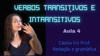 4 Verbos transitivos e intransitivos [upl. by Lexie]