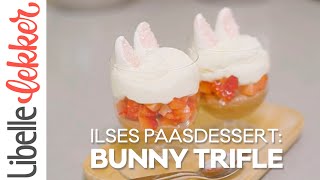 Ilse kookt bunny trifle in een glaasje [upl. by Seen]