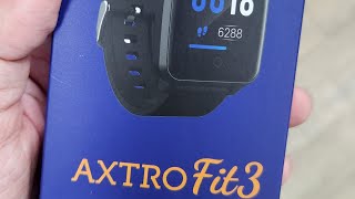 Axtro Fit3 Fitness Tracker HPB  Healthy 365  Unboxing [upl. by Bosson]