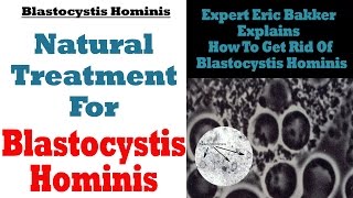 Blastocystis Hominis Treatment Natural Treatment For Blastocystis Hominis  Ask Eric Bakker [upl. by Aisinoid]