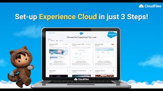 Salesforce Experience Cloud setup  3 Easy Steps  Under 10 mins [upl. by Pump927]