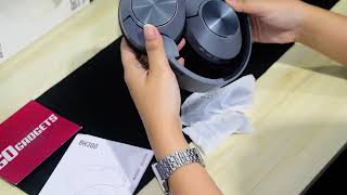 UNBOXING  A4Tech 2Drumtek BH300 Bluetooth Wireless Headphone Ash Grey  GO GADGETS [upl. by Peers]